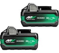 Pack 2 batteries MultiVolt HIKOKI BSL36A18X - 36V - 2.5Ah / 18V - 5Ah Li-ion 380205