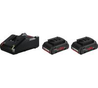 Bosch Pack 2 batteries ProCORE 18V 2x4,0 Ah + chargeur GAL18V-40 - 1600A01BA3