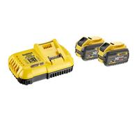 Pack 2 batteries XR Flexvolt 18V/54V 9Ah/3Ah Li-Ion + Chargeur - DCB118X2-QW
