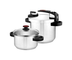 Pack 2 Bra Tekna Cookware A185605/ 4+7L/ Stainless Steel/ Induction Cookware
