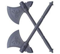 Pack 2 Haches Vikings en Polypropylene Hachette Pirate Repliksword