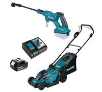 Pack 2 machines MAKITA DLX2583T DLM330Z et DHW180Z