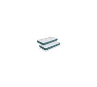 pack 2 matelas 80x200 CONFORT PRO Epaisseur 14 CM Ergonomique, Respirant, Mémoire. Idéal pour lit gigogne