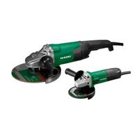 Pack 2 meuleuses electriques Ø230 et Ø125 mm (G23ST + G13STA) - HIKOKI G23STCPZ