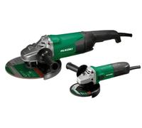 Pack 2 meuleuses electriques Ø230 et Ø125 mm (G23ST + G13STA) - HIKOKI G23STCPZ