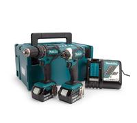Pack 2 outils MAKITA DLX2131TJ (DHP482Z + DTD152Z) 18V Li-ion LXT (2 x 5,0 Ah)