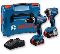 Pack 2 outils 18V GSB 18V-25 + GDR 18V-215 (2 x 4,0 Ah) - BOSCH Professional - 0615A5008D