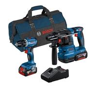 Pack 2 outils 18V GSR 18V-45 + GBH 18V-22 - BOSCH - 0615A50038
