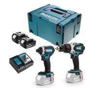 Pack 2 outils 18V LXT (DHP458 + DTD154) (2x5,0 Ah) - MAKITA DLXCBO021