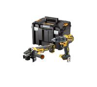 DeWALT Coffret d'outils sans fil, perceuse DCD791 + meuleuse d'angle DCG405 DCK2020P2T
