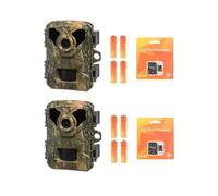 PACK TOUT INCLUS 2 x piège photographique - caméra de chasse PIE1075 Sans taille