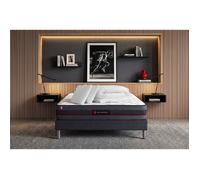 Pack 200x200 matelas REGEN à mémoire de forme + sommier kit + Couette 260x240cm + 2 oreillers 60x40cm