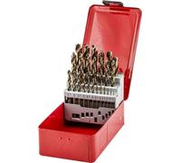 Pack 25 forets à métaux hss-co din338 1-13 543330 fischer