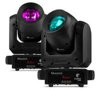 Pack 2 x BeamZ Cobra 100H - Lyre LED Motorisée Beam avec Prisme Rotatif DMX - 100 Watts
