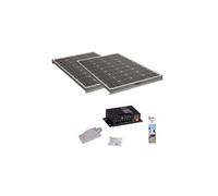 Pack 2x Panneaux solaire 140W + kit de pose solaire avec régulateur MPPT 320W 20A