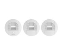 Pack 3 bouches 230V hygro b t3/7 manchons griffes - ATLANTIC 526033