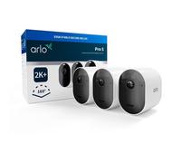 Arlo Pro 5 - Caméra de surveillance réseau - extérieur - résistant aux intempéries - couleur (jour et nuit) - audio - sans fil - Wi-Fi (pack de 3)