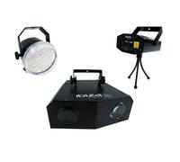 Pack 3 jeux de lumière IBIZA LIGHT NIGHT & LIGHT
