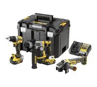 Pack 3 outils 18V (2x5.0 Ah) (DCD800 + DCH172 + DCG405) en coffret- DEWALT DCK355P2T-QW