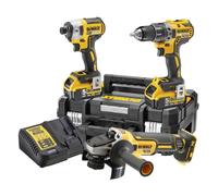 Pack 3 outils 18V (2x5.0 Ah) (DCD796 + DCF887 + DCG405) - DEWALT DCK384P2T-QW