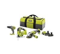 Pack 3 outils 18V ONE+¿ + 2 batteries 2,0 et 4,0Ah + sac - RCK183I-242S RYOBI