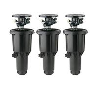[Pack 3] Rain Bird Maxi-Paw - Arroseur d'arrosage automatique haute efficacité pour jardins - Portée de 6,70 à 13,70 m - Filetage 1/2" et 3/4" - Idéal pour l'eau sale