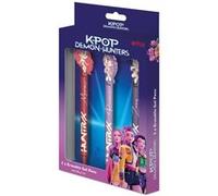 Pack 3 stylos effaçables Netflix K-Pop Demon Hunters Multicolore