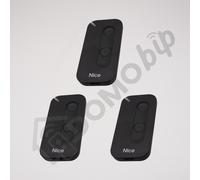 Pack 3 télécommandes Nice MYGO 2 pour portails et garages motorisés 433,92 Mhz