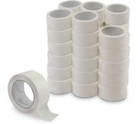 Pack 36 rouleaux Ruban Adhésif d'Emballage Pro BLANC 66m x 50mm Waytex Silencieux Polypropylène 50 microns Blanc G