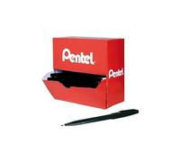 Pack 36 stylos feutres Pentel Sign Pen noirs + 12 offerts