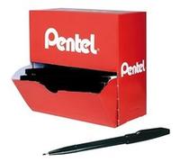 Pack 36 stylos feutres Sign Pen noirs + 12 offerts - Noir -