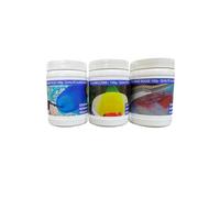 Pack 3x 100 g Fluorescéine & Colorants Traçage (Vert, Rouge, Bleu) - Détection de fuites, Repérage réseaux eau, traçage canalisations - Poudre Soluble