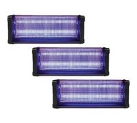 PACK 3X Destructeurs d'insectes Electrique Noir 40W Anti-Moustique 150m2