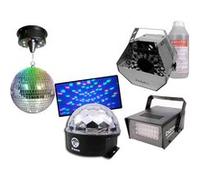 Pack 4 effets DIAMS+STROBE20LED + LED20 + LBM10+1L