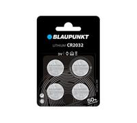 Pack 4 Piles Boutons Lithium CR2032 3V Idéales Montres arage, clé électronique