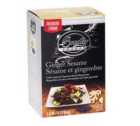 Pack 48 Bisquettes de fumage Bradley Smoker - Gingembre Sésame