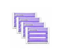 Pack 4x Destructeurs d'insectes Electrique 20W Anti-Moustique 230V 30m2
