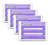 Pack 4x Destructeurs d'insectes Electrique 20W Anti-Moustique 230V 30m2 G