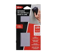 Pack 6 Abrasif Plâtre & Enduit 70 125 MM Gerlon - Grain 120 (Moyen), Neutre