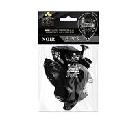 Pack 6 ballons anniv noir