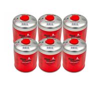 Alpen Camping Pack de 6 cartouches gaz 450 g Butane Propane - Réchaud Brûleurs Chauffage EN417