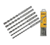 Pack 6 forets SDS Plus 160mm - - DT60302-QZ