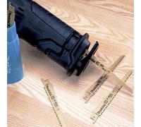 PACK 6 LAMES BOIS SCIE RECIPRO - MAKITA - B-44432