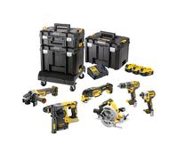 DeWALT DCK685P3T DCD796+DCF887+DCH273+DCG405+DCS570+DCS355+(18V/3x5,0Ah)+3x Tstak