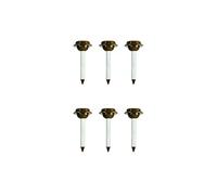 PACK 6X Répulsifs Solaires Anti-serpent Lézar Jardin Repousse Serpent