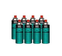 Pack 8 Bouteilles de gaz camping 227gr Cartouche gaz Butane Compacte Encliquetable