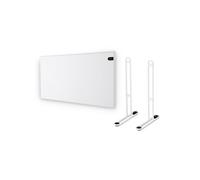 Pack ADAX Radiateur électrique blanc - 1000 W - 762x370x90mm - Neo Basic NP10 KDT - Pieds pour radiateur P blancs - 195x290mm