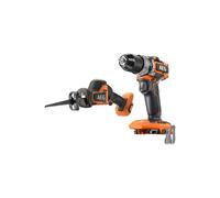 Aeg Pack perceuse percussion + scie sabre 18 V