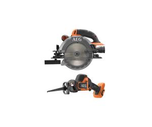 Pack AEG Scie circulaire - Scie Sabre - 18 V - Subcompact - Brushless
