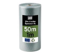 Pack And Move - Film à Bulle Recyclé - 1 X 50 M - Déménagement, Expédition Et Protection - Papier Bulle De Qualité